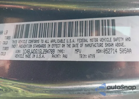 2016 Jeep Wrangler Unlimited Willys Wheeler z USA, uszkodzony, nr VIN 1C4BJWDG1GL294789